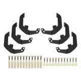 Westin 19-22 Chevrolet Silverado / GMC Sierra Double Cab Outlaw Nerf Step Bars - Textured Black thumbnail 5