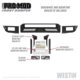 Westin 14-21 Toyota Tundra Pro-Mod Front Bumper - Tex. Blk thumbnail 3
