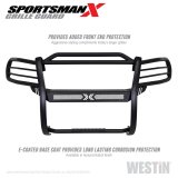 Westin 16-21 Toyota Tacoma Sportsman X Grille Guard - Tex. Blk thumbnail 8