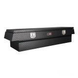 Westin/Brute High Cap 96in Stake Bed Contractor TopSider w/ Doors 96 x 20 x 24 - Tex. Blk thumbnail 2