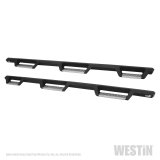 Westin 14-18 Chevrolet Silverado 1500 DC 6.5ft Bed HDX Stainless Drop W2W Nerf Step Bars - Tex. Blk thumbnail 7