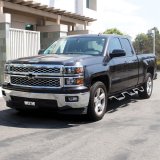 Westin 14-18 Chevrolet Silverado 1500 DC 6.5ft Bed HDX Stainless Drop W2W Nerf Step Bars - Tex. Blk thumbnail 9