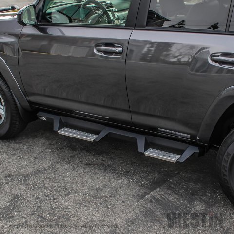Westin 10-17 Toyota 4Runner Trail Edition (Excl. Ltd) HDX Stainless Drop Nerf Step Bars - Tex. Blk thumbnail 2