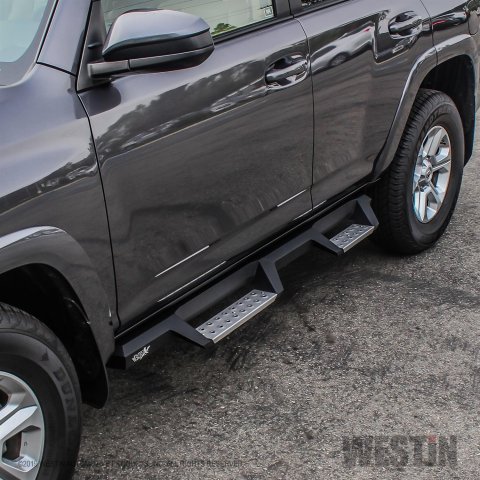Westin 10-17 Toyota 4Runner Trail Edition (Excl. Ltd) HDX Stainless Drop Nerf Step Bars - Tex. Blk thumbnail 3