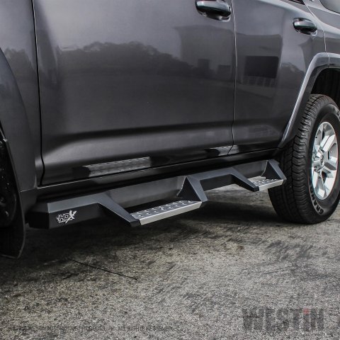 Westin 10-17 Toyota 4Runner Trail Edition (Excl. Ltd) HDX Stainless Drop Nerf Step Bars - Tex. Blk thumbnail 5
