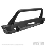 Westin 18-22 Jeep Wrangler JL / 20-22 Gladiator WJ2 Stubby Front Bumper w/Bull Bar - Tex. Blk thumbnail 9