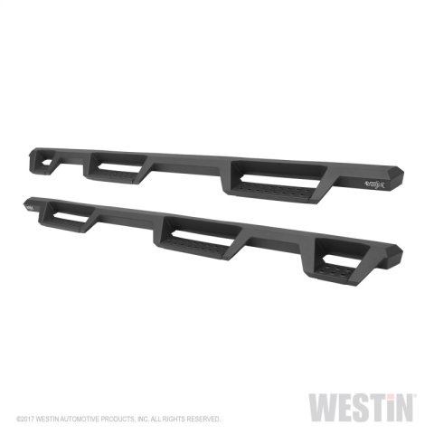Westin 07-18 Chevrolet Silverado 1500 CC 5.5ft Bed HDX Drop W2W Nerf Step Bars - Tex. Blk thumbnail 3