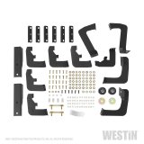Westin 17-22 Ford F-250/350 Crew Cab 6.75ft Bed HDX Drop W2W Nerf Step Bars - Tex. Blk thumbnail 6