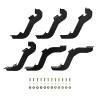Westin 19-22 Ford Ranger SuperCrew/SuperCab Premier Oval Nerf Step Bar Mount Kit - Blk thumbnail 5
