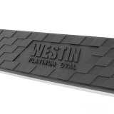 Westin 19-22 RAM 1500 Quad Cab (Excl. Classic) Platinum 4 Oval Nerf Step Bars - Blk thumbnail 8