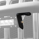 Westin 07-18 Jeep Wrangler JK / 18-22 Jeep Wrangler JL WJ2 LED Brackets - Tex. Blk thumbnail 3