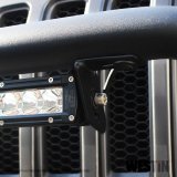 Westin 07-18 Jeep Wrangler JK / 18-22 Jeep Wrangler JL WJ2 LED Brackets - Tex. Blk thumbnail 4