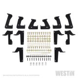 Westin 07-18 Jeep Wrangler JKU 4dr. HDX Stainless Drop Nerf Step Bars - Tex. Blk thumbnail 4