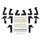 Westin 07-18 Jeep Wrangler JKU 4dr. HDX Stainless Drop Nerf Step Bars - Tex. Blk thumbnail 5
