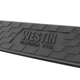 Westin 19-22 Chevrolet Silverado 1500 DC Platinum 4 Oval Nerf Step Bars - SS thumbnail 8