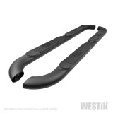 Westin 18-22 Jeep Wrangler JLU 4dr Platinum 4 Oval Nerf Step Bars - Tex. Blk thumbnail 6
