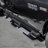 Westin 09-18 RAM 1500 Quad Cab HDX Stainless Drop Nerf Step Bars - Tex. Blk thumbnail 2