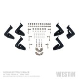 Westin 09-18 RAM 1500 Quad Cab HDX Stainless Drop Nerf Step Bars - Tex. Blk thumbnail 7