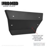 Westin 19-21 Chevrolet Silverado 1500 Outlaw/Pro-Mod Skid Plate - Tex. Blk thumbnail 2