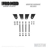 Westin 19-21 Chevrolet Silverado 1500 Outlaw/Pro-Mod Skid Plate - Tex. Blk thumbnail 3