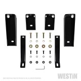 Westin 19-22 Chevrolet Silverado 1500 DC E-Series 3 Nerf Step Bars - Blk thumbnail 2
