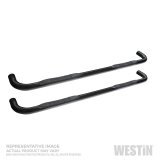 Westin 19-22 Chevrolet Silverado 1500 DC E-Series 3 Nerf Step Bars - Blk thumbnail 3
