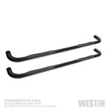 Westin 19-22 Chevrolet Silverado 1500 DC E-Series 3 Nerf Step Bars - Blk thumbnail 4