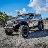 Westin 18-22 Jeep Wrangler JLU 4dr. E-Series 3 Nerf Step Bars - Tex. Blk thumbnail 1
