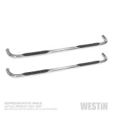 Westin 19-22 Chevrolet Silverado 1500 DC E-Series 3 Nerf Step Bars - SS thumbnail 3