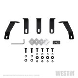 Westin 18-22 Jeep Wrangler JL (Excl. 4xe) Muffler Skid Plate - Tex. Blk thumbnail 4
