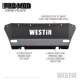 Westin 15-20 Chevrolet Colorado Pro-Mod Skid Plate - Tex. Blk thumbnail 1