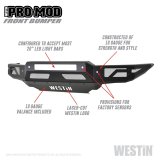 Westin 19-21 Ford Ranger Pro-Mod Front Bumper - Tex. Blk thumbnail 7
