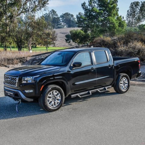 Westin 2022 Nissan Frontier Crew Cab Pickup HDX Drop Nerf Step Bars - Textured Black thumbnail 4