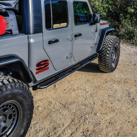 Westin 20-23 Jeep Gladiator Rock Slider - Textured Black thumbnail 5