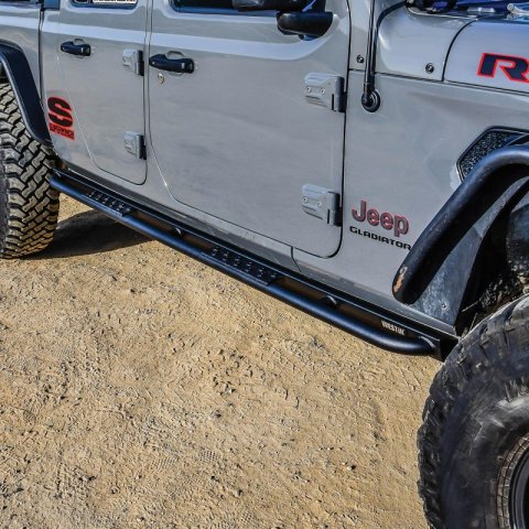 Westin 20-23 Jeep Gladiator Rock Slider - Textured Black thumbnail 6