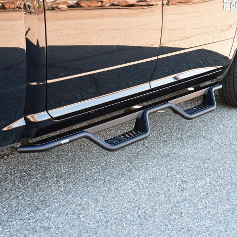 Westin 19-23 RAM 1500 Classic Crew Cab Outlaw Drop Nerf Step Bars - Textured Black thumbnail 1