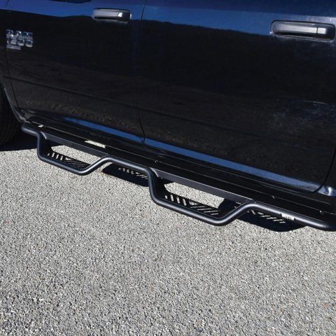 Westin 19-23 RAM 1500 Classic Crew Cab Outlaw Drop Nerf Step Bars - Textured Black thumbnail 2