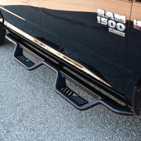 Westin 19-23 RAM 1500 Classic Crew Cab Outlaw Drop Nerf Step Bars - Textured Black thumbnail 5