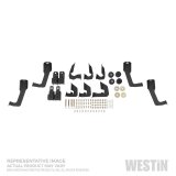 Westin 19-23 1500 Classic CC 5.5ft. Bed HDX Stainless Drop W2W Nerf Step Bars - Tex. Blk thumbnail 5
