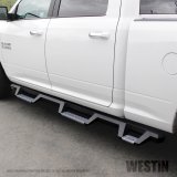 Westin 19-23 1500 Classic CC / 10-23 2500/3500 CC 6.5ft. HDX SS Drop W2W Nerf Step Bars - Tex. Blk thumbnail 2