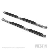 Westin 18-23 Jeep Wrangler JLU 4dr PRO TRAXX 4 Oval Nerf Step Bars - SS thumbnail 2