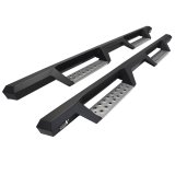 Westin 22-23 Toyota Tundra Double Cab HDX Stainless Drop Nerf Step Bars - Tex. Blk thumbnail 4