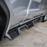 Westin 19-22 GMC Sierra 1500 CC 6.5ft Bed (Excl. 2019 Ltd/LD) HDX Drop W2W Nerf Step Bars - Tex. Blk thumbnail 1