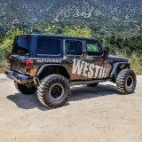 Westin 18-23 Jeep Wrangler JL Unlimited 4dr Rock Slider - Textured Black thumbnail 5