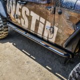 Westin 18-23 Jeep Wrangler JL Unlimited 4dr Rock Slider - Textured Black thumbnail 6