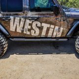 Westin 18-23 Jeep Wrangler JL Unlimited 4dr Rock Slider - Textured Black thumbnail 9