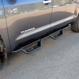 Westin 07-21 Toyota Tundra CrewMax Outlaw Drop Nerf Step Bars - Textured Black thumbnail 4