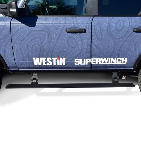 Westin 21-26 Ford Bronco 4dr (Excl. Bronco Sport) Pro-e Running Boards - Tex. Blk thumbnail 3