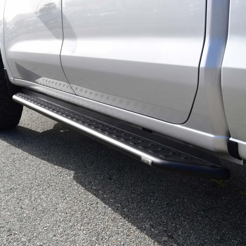 Westin 19-23 Chevrolet/GMC Silverado/Sierra 1500 Crew Cab Outlaw Nerf Step Bars - Textured Black thumbnail 3