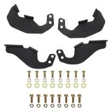 Westin 21-23 Ford Bronco 2DR (Excl. Bronco Sport) Outlaw Drop Nerf Step Bars - Textured Black thumbnail 5